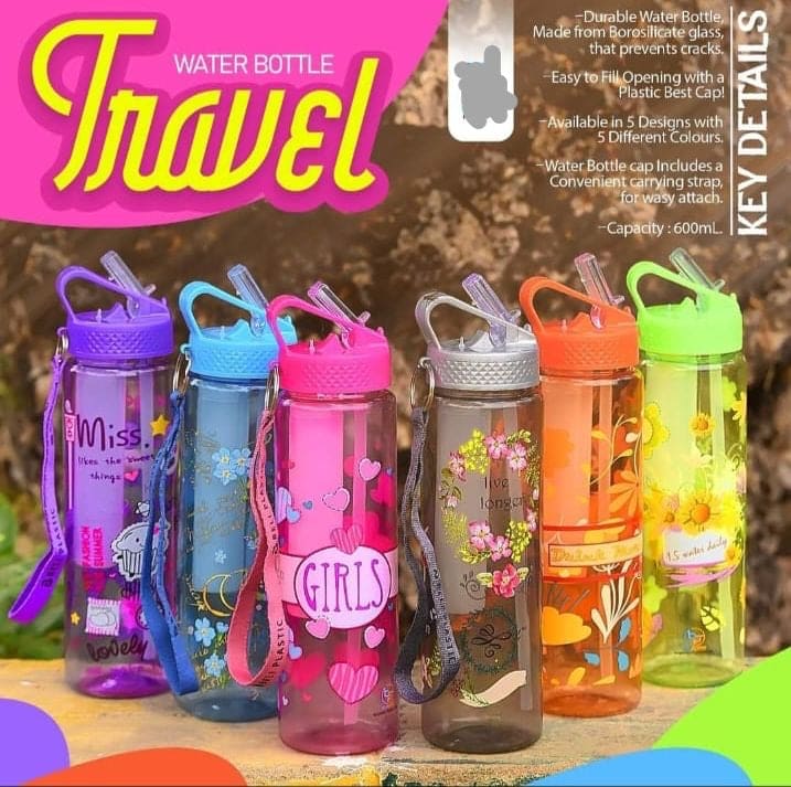 Safari Smart Water Bottle, 600ml Cute Water Bottle For Girls, Plastic Sport Water Bottle, Portable School Drinking Bottle, Lovely Cute Water Bottle With Straw, Transparent Dust Proof Clear Straw Bottle, Portable Drink Bottle For Outdoor Safari Smart Water Bottle, 600ml Cute Water Bottle For Girls, Plastic Sport Water Bottle, Portable School Drinking Bottle, Lovely Cute Water Bottle With Straw, Transparent Dust Proof Clear Straw Bottle, Portable Drink Bottle For Outdoor